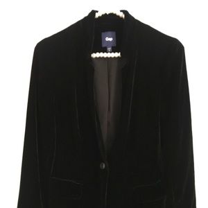 Velvet blazer